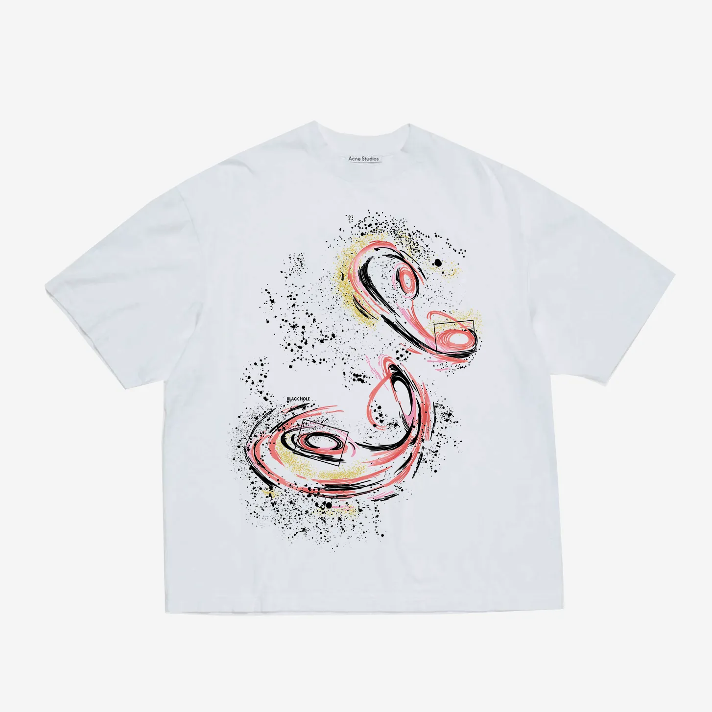Acne Studios T G Breathable White Black Size XS S M L (23)